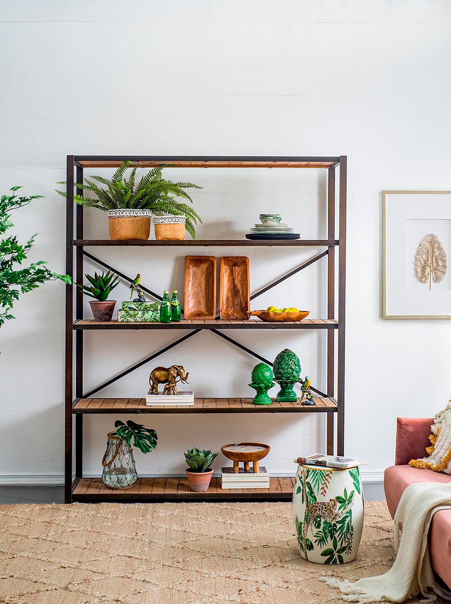 Helsa 12 1/4"H Green Blooming Artichoke Ceramic Sculpture