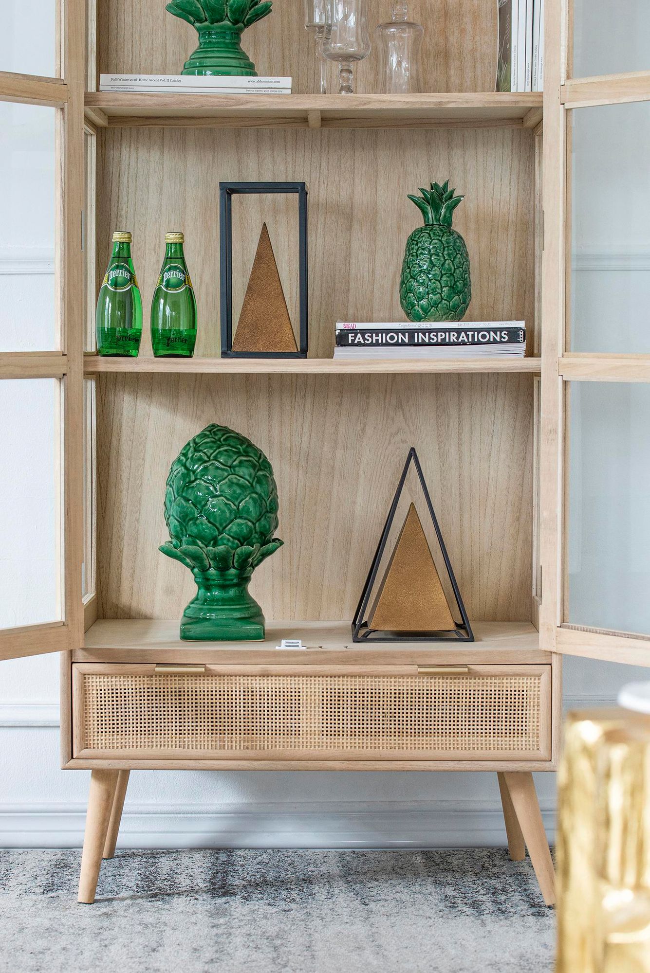 Helsa 12 1/4"H Green Blooming Artichoke Ceramic Sculpture