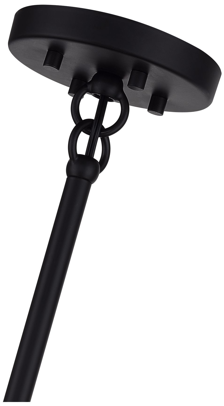 Image 5 Helsinki 12 Light Black Extra Large Chandelier with Brushed Nickel Accents more views