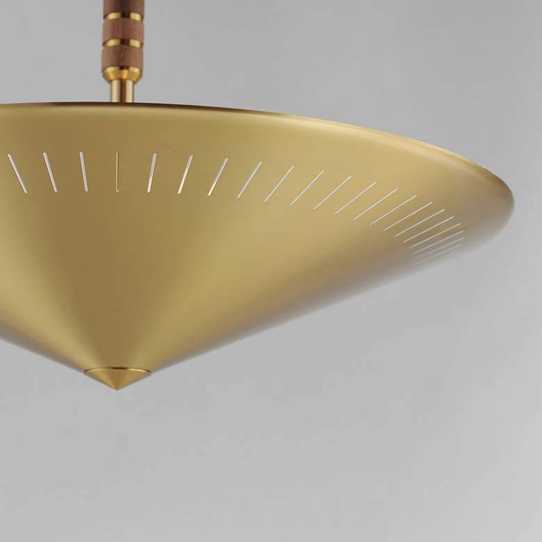 Image 4 Helsinki 16" Pendant - Natural Aged Brass more views