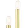 Thumbnail4 of Helsinki 18" High Satin Brass Metal 2-Light Wall Sconce more views
