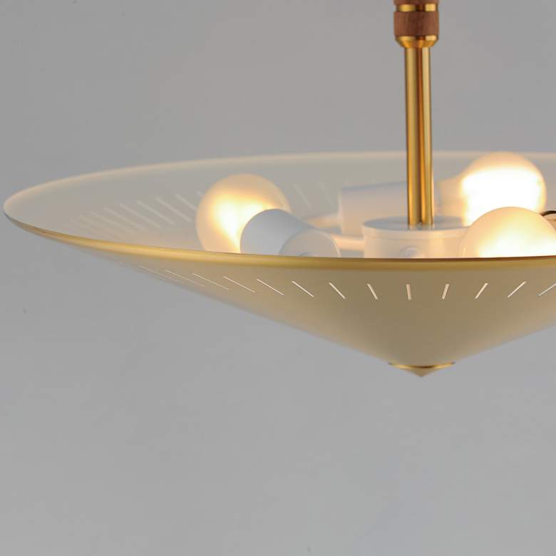 Image 4 Helsinki 20" Pendant - Natural Aged Brass more views