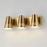 3_Helsinki 20"W Natural Aged Brass 3-Light Vanity Bath Light more views