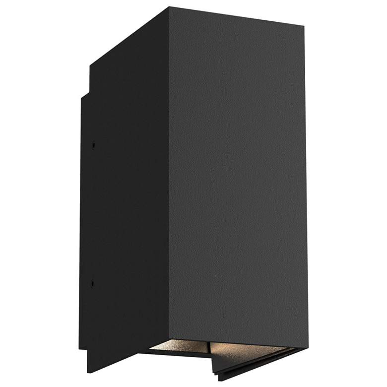 Image 1 Helsinki 3-in 1 Light Black Integrated LED Outdoor Wall 12W Kuzco