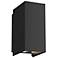 Helsinki 3-in 1 Light Black Integrated LED Outdoor Wall 12W Kuzco