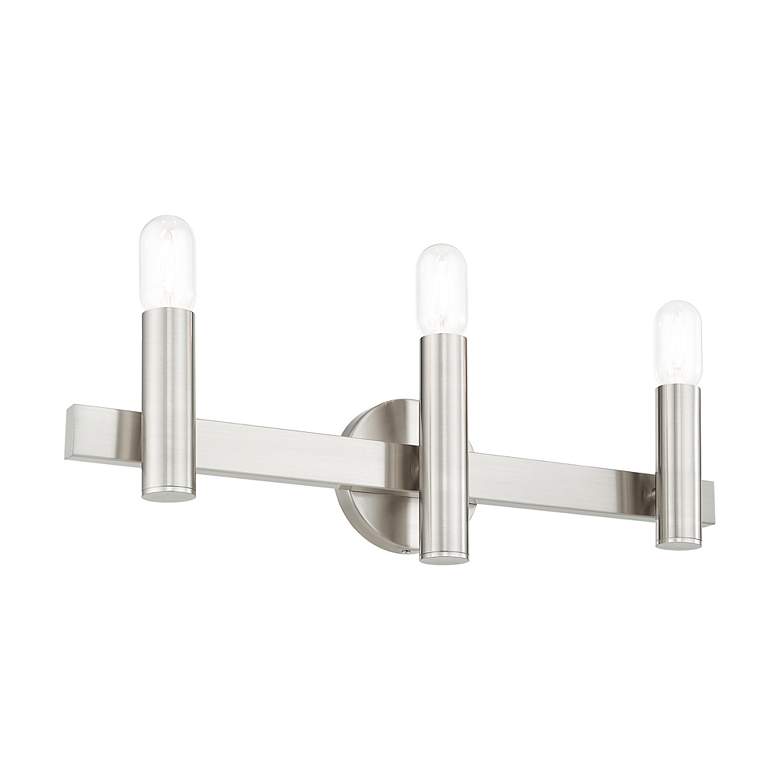 Image 6 Helsinki 3 Light Brushed Nickel Bath Vanity more views