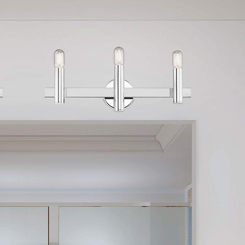 Image 1 Helsinki 3 Light Polished Chrome Bath Vanity