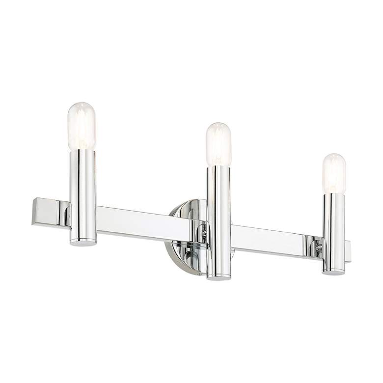 Image 6 Helsinki 3 Light Polished Chrome Bath Vanity more views
