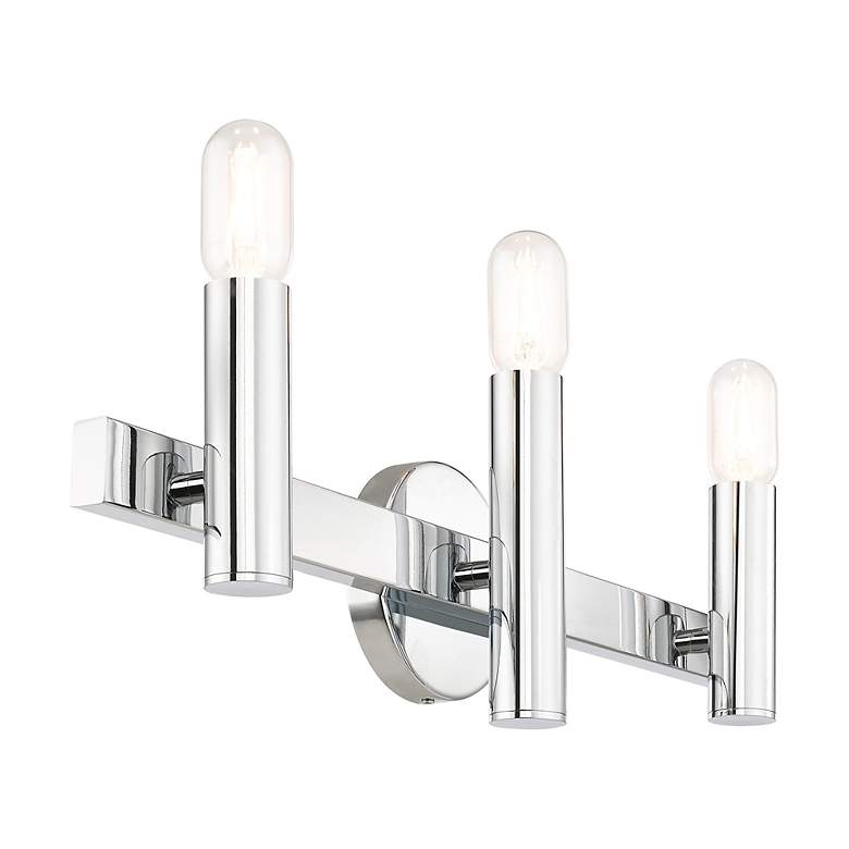 Image 7 Helsinki 3 Light Polished Chrome Bath Vanity more views