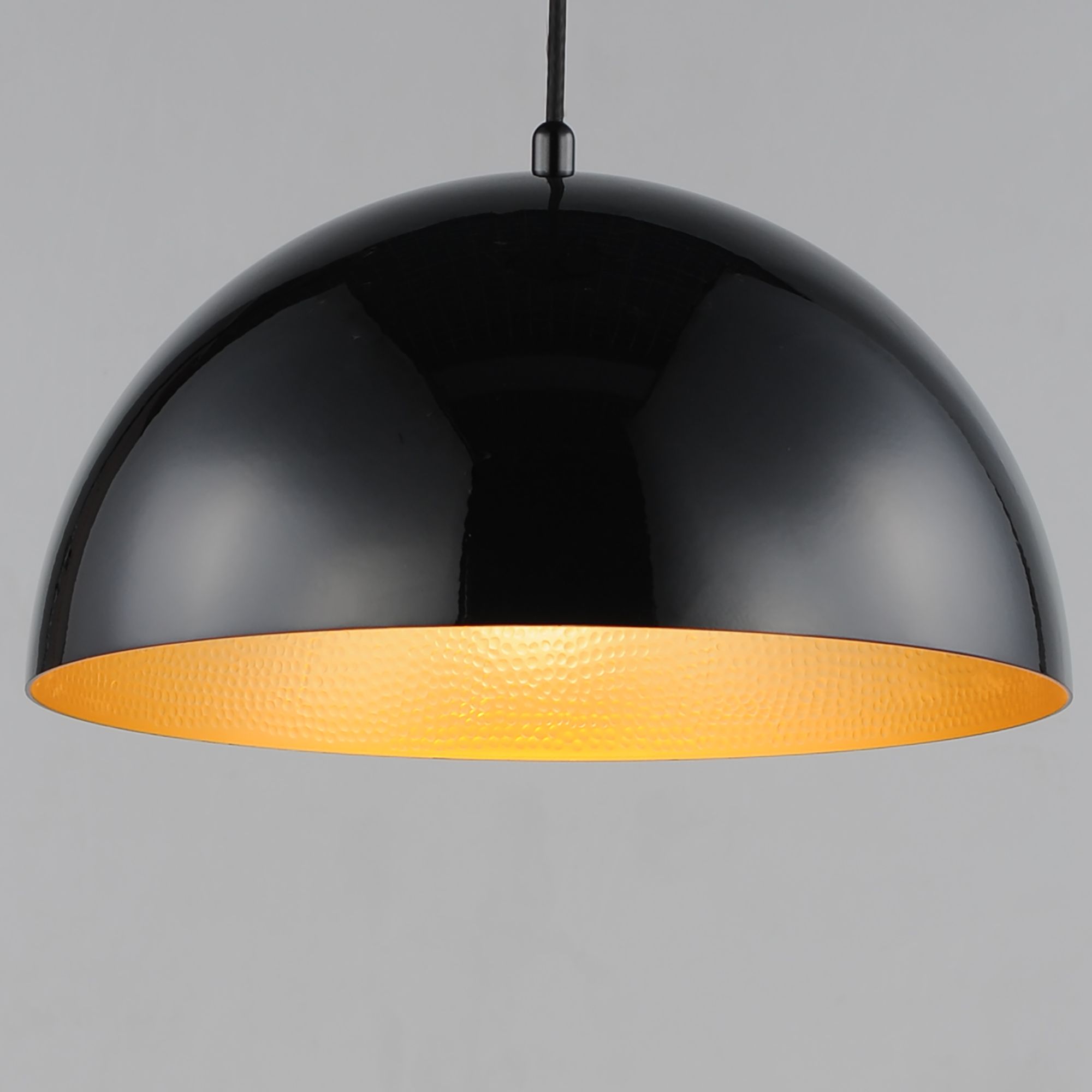 Image 2 Hemisphere 1-Light 14" LED Pendant more views