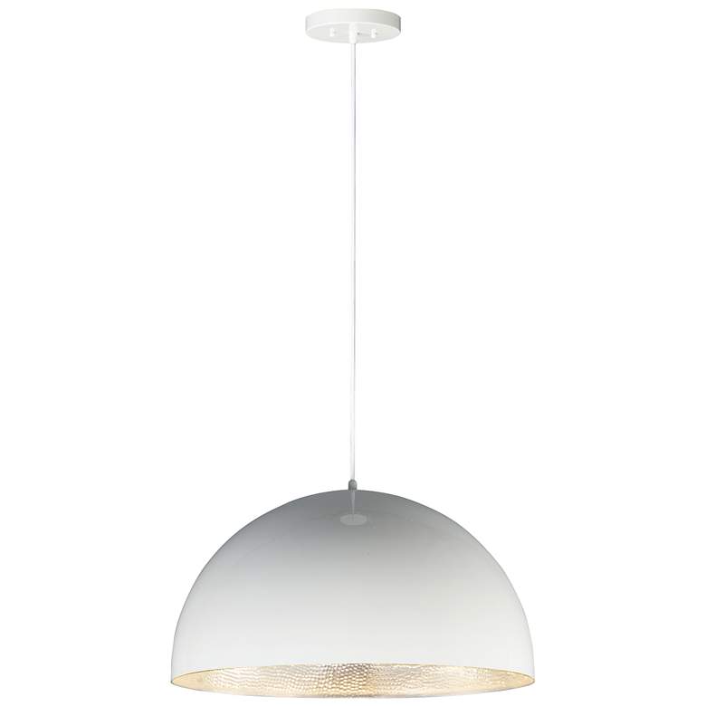 Image 1 Hemisphere 1-Light 24 inch LED Pendant