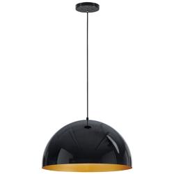 Hemisphere 1-Light 24" LED Pendant