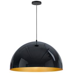 Hemisphere 1-Light 31" LED Pendant