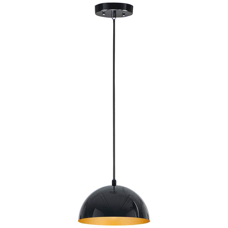 Image 1 Hemisphere 1-Light 9" LED Pendant