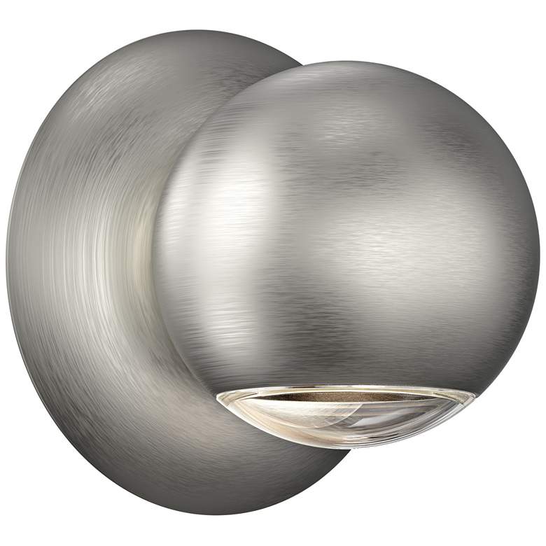 Image 1 Hemisphere 4.25" Natural Anodized Sconce