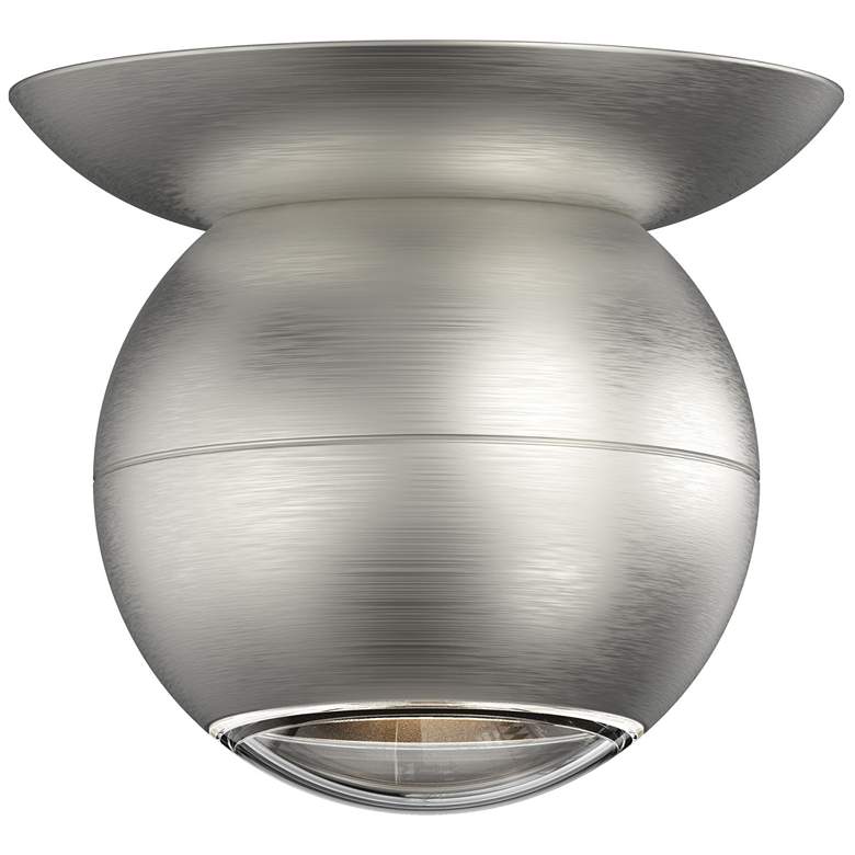 Image 1 Hemisphere 4.25" Natural Anodized Surface Mount