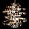 Hemispheres 27 3/4" Wide Silver 8-Light Chandelier