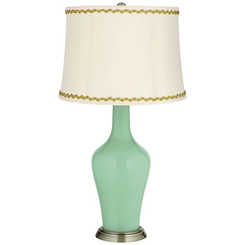 Image 1 Hemlock Anya Table Lamp with Relaxed Wave Trim