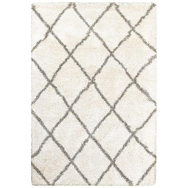 Image 2 Henderson 090W9 5&#39;3 inchx7&#39;6 inch Ivory and Gray Area Rug
