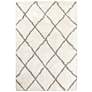 Henderson 090W9 5&#39;3"x7&#39;6" Ivory and Gray Area Rug in scene