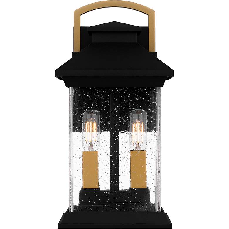 Image 5 Henderson 2-Light Earth Black Outdoor Wall Lantern more views