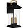 Henderson 2-Light Earth Black Outdoor Wall Lantern