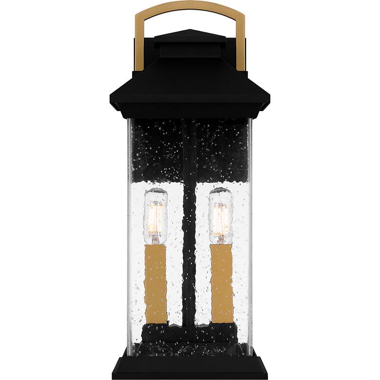 Image 5 Henderson 2-Light Earth Black Outdoor Wall Lantern more views