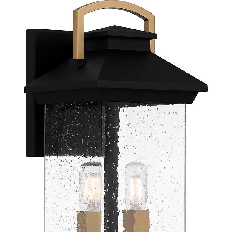 Image 7 Henderson 2-Light Earth Black Outdoor Wall Lantern more views