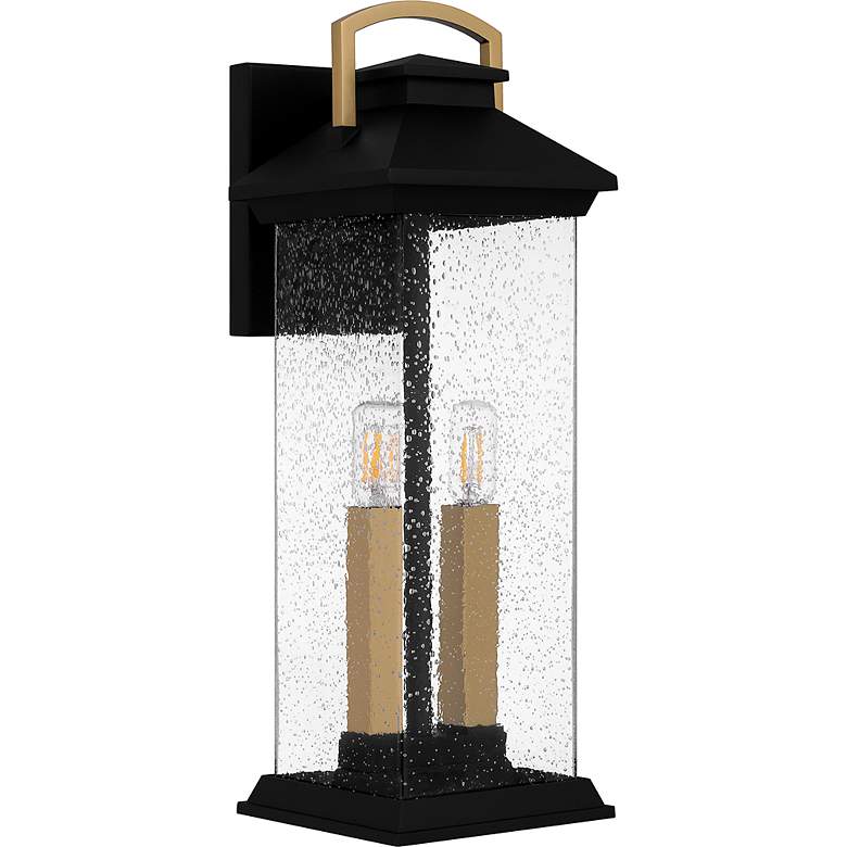 Image 4 Henderson 2-Light Earth Black Outdoor Wall Lantern more views
