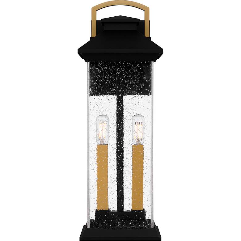 Image 5 Henderson 2-Light Earth Black Outdoor Wall Lantern more views