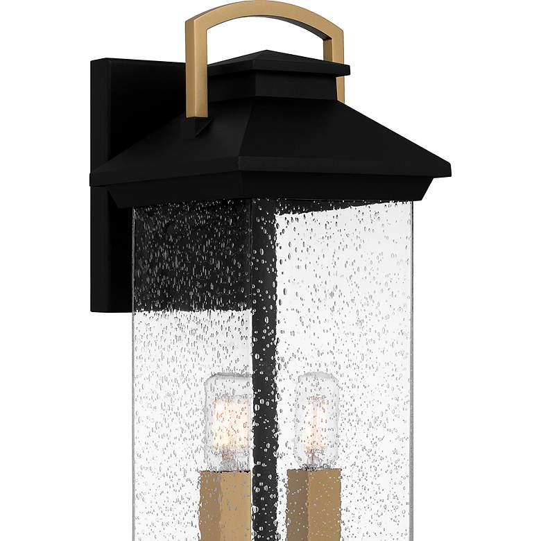 Image 7 Henderson 2-Light Earth Black Outdoor Wall Lantern more views