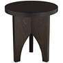 3_Hendrik 18 3/4" Wide Dark Wood Side Table