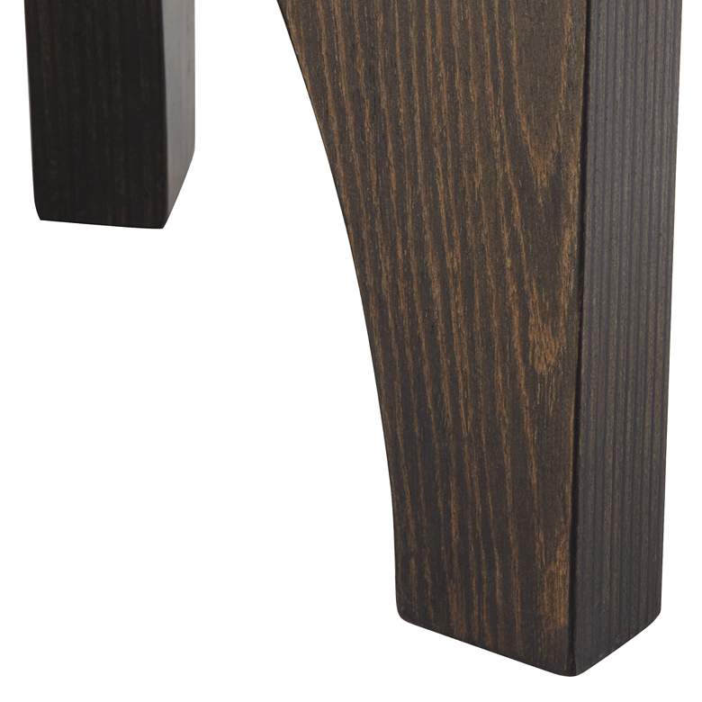 Image 5 Hendrik 18 3/4" Wide Dark Wood Side Table more views