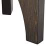 5_Hendrik 18 3/4" Wide Dark Wood Side Table more views