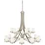 Thumbnail1 of Hendrik Brushed Nickel Chandelier 18Lt