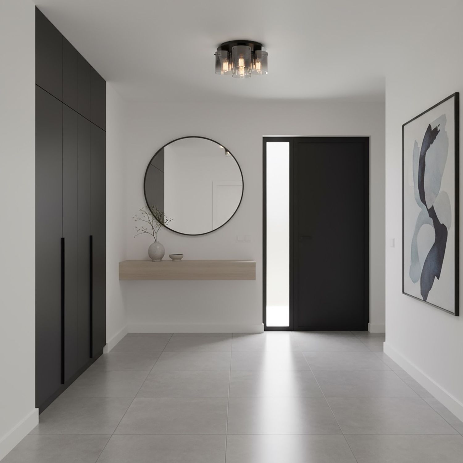 Image 5 Henley AC11524SM Flush Mount more views