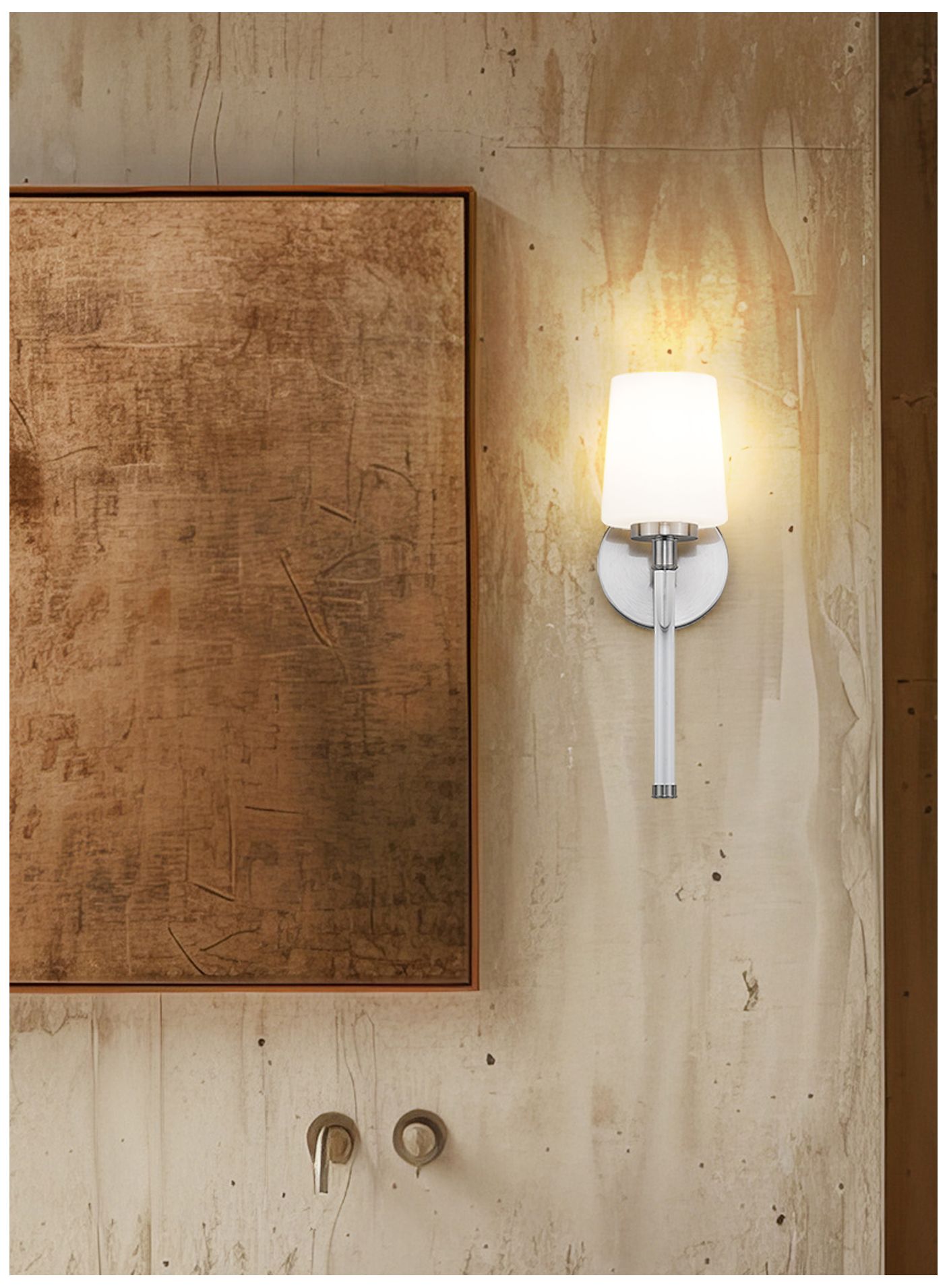 Image 2 Henri by Z-Lite Brushed Nickel 1 Light Wall Sconce more views