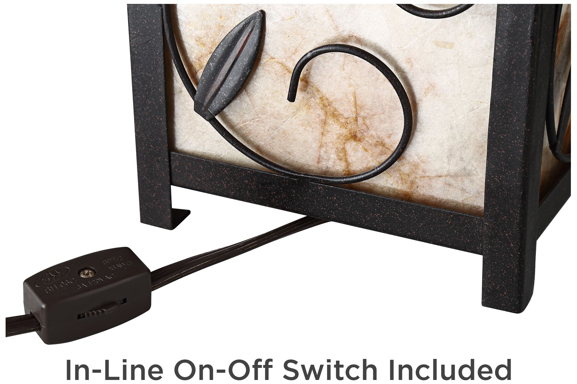 Henri Mica 11" High Accent Table Lamp 56G72 Lamps Plus