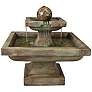 2_Henri Studio 24" Wide Relic Nebbia Low Equinox Fountain