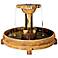 Henri Studio 28" Relic Lave Cross Fountain