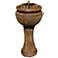 Henri Studio 34" High Relic Lava Sunflower Tall Patio Bubbler Fountain