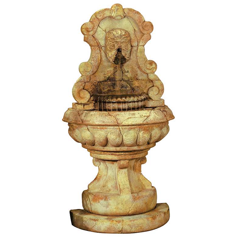 Image 1 Henri Studio 66 inch High Europa Murabella Outdoor Wall Fountain