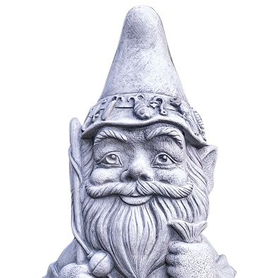 Image 3 Henri Studio Angler 21" High Trevia Graystone Garden Gnome - Made to Order more views