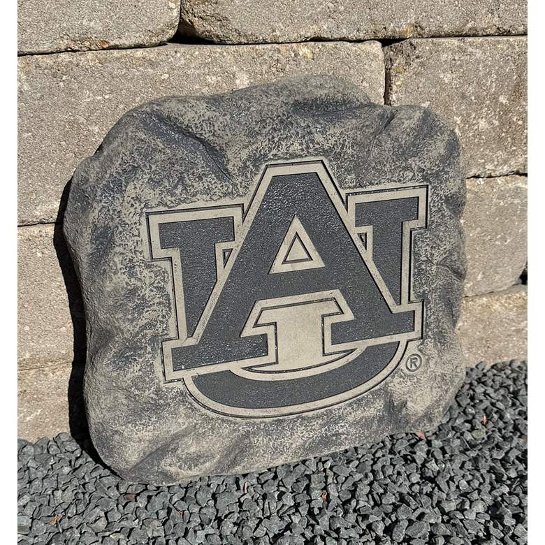 Image 1 Henri Studio Auburn 11" High Trevia Graystone Stepping Stone