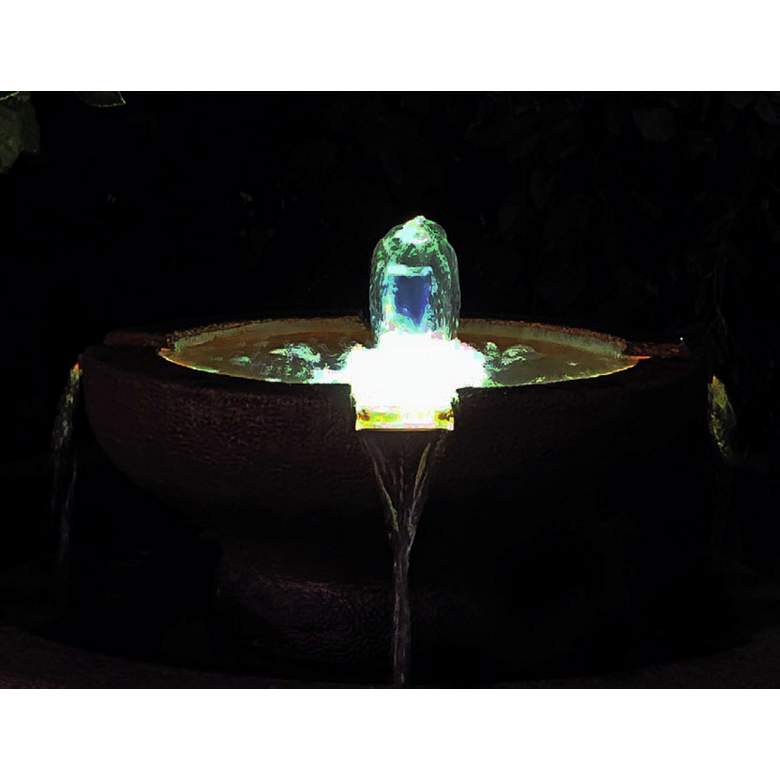 Image 2 Henri Studio Avanti 19" High Relic Roho LED Outdoor Fountain more views