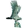 Henri Studio Baron Freedom Eagle 36" High Verdi Statue