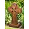 Henri Studio Celtic Cross 27"H Relic Roho Garden Accent