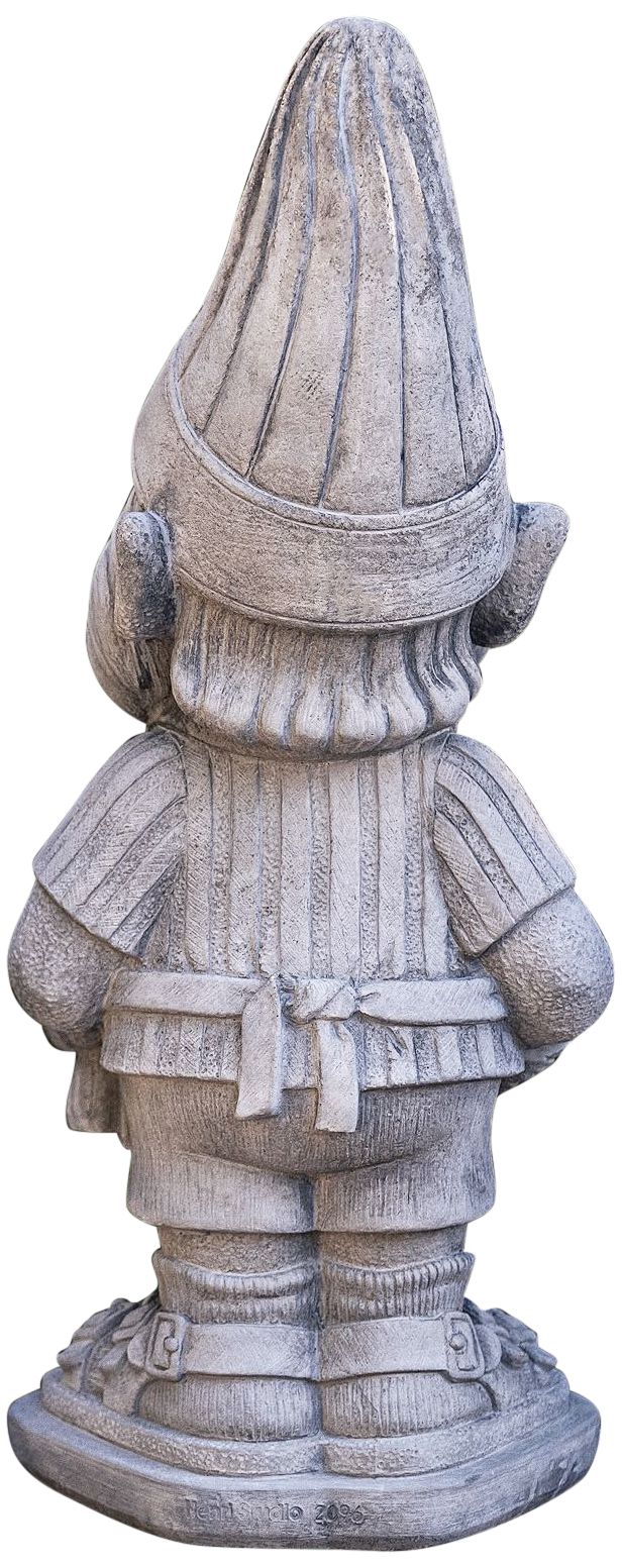 Image 4 Henri Studio Chef 21" High Trevia Graystone Garden Gnome - Made to Ord more views