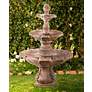 Henri Studio Classical Finial 55" High Garden Fountain