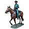 Henri Studio Cowboy Jim 105" High Brass Life-Size Statue